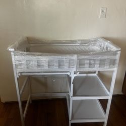Brand New Baby Changing Table With Storage & Mats
