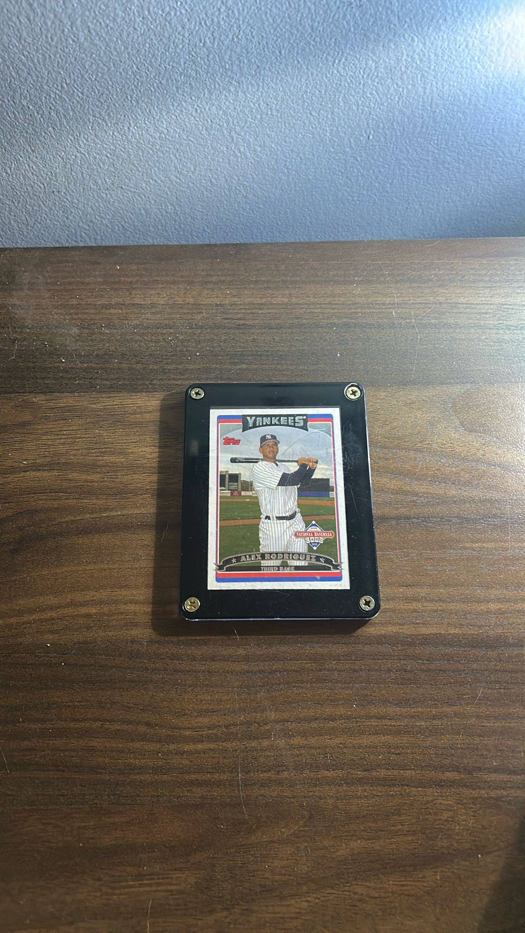 Alex Rodriguez Framed Baseball Card