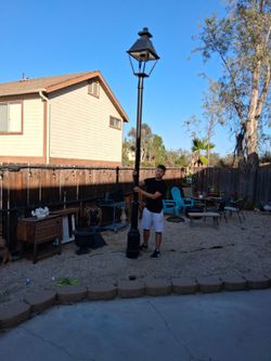 14 ft streetlamp