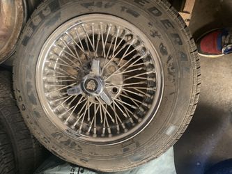 JAGUAR XJS XJ WIRE WHEELS XJC 