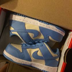 Kids Nike Blue Shoes 