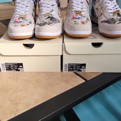 Supreme dunk high “Rammellzee” 