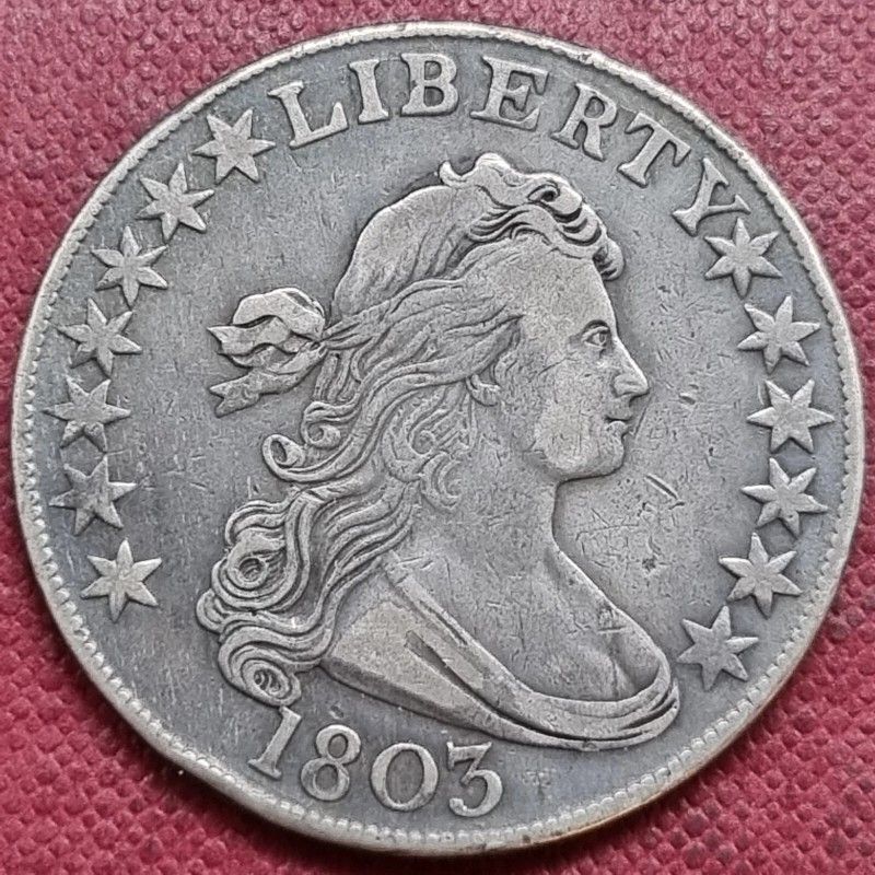 1803 Draped Bust Half Dollar 50c Higher Grade Nice