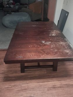 World Market Solid wood family table