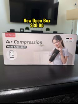 Air Compression Hand Massager / New Open Box