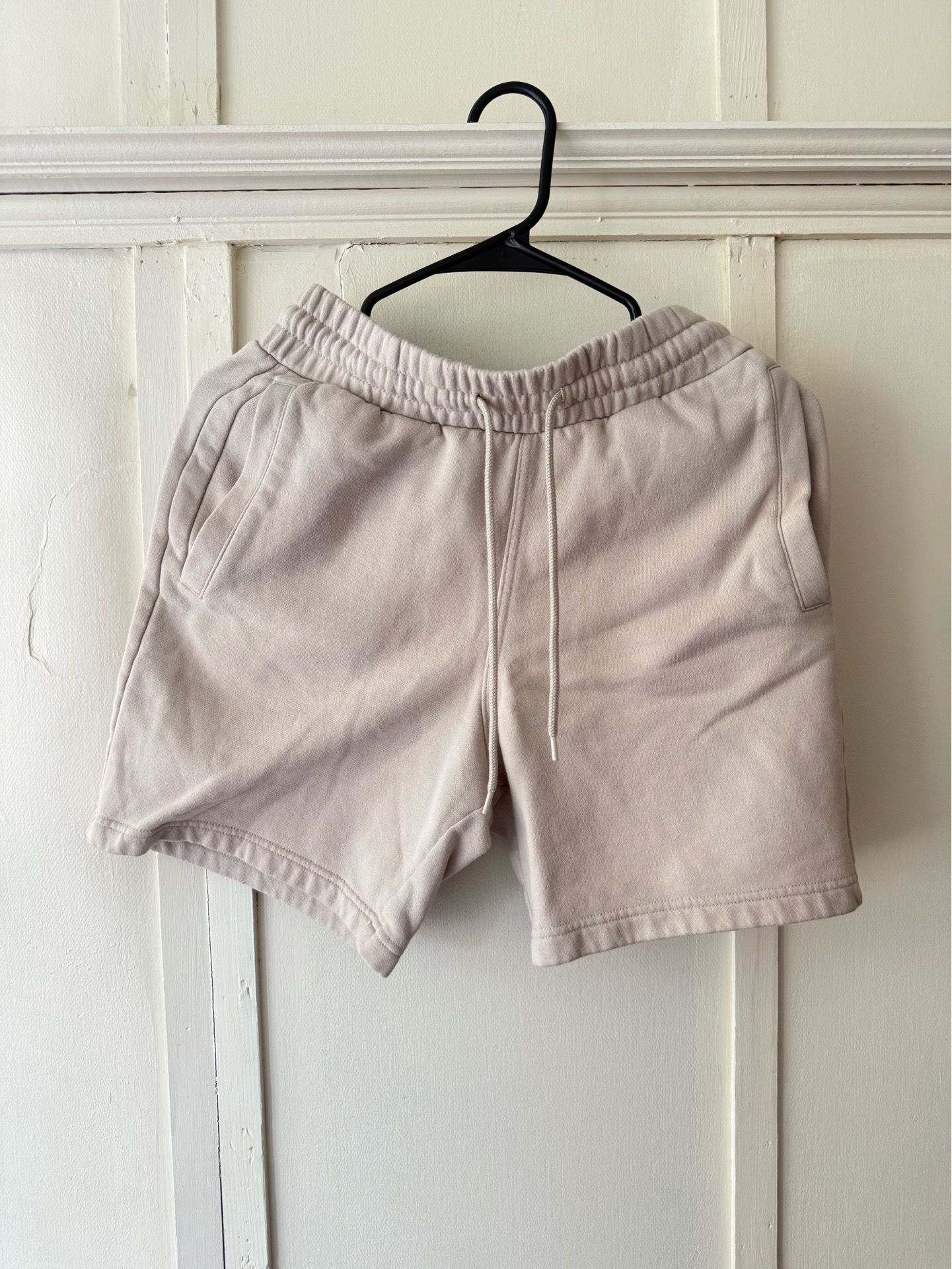 H&M Beige Fleece Shorts
