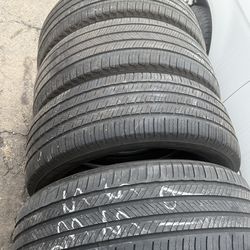 Tires 235/55/19 Michelin