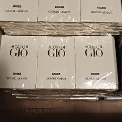 Acqua Di Gio Parfum and Armani Code Parfum Sample Packs of 12