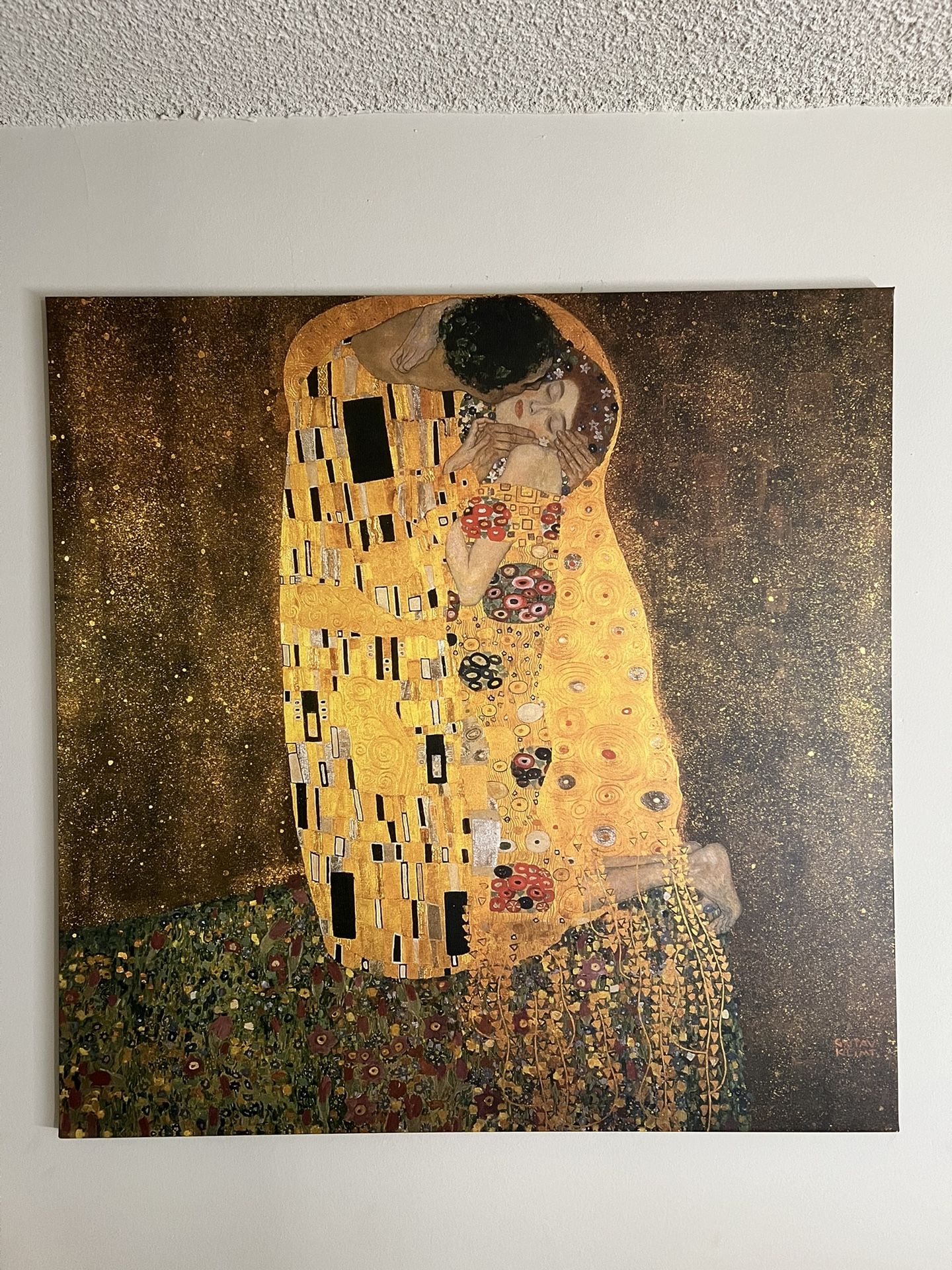 The Kiss By Klimt (IKEA Canvas)