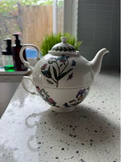 Tea for one- Portmeirion botanical pattern