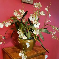 Floral In Ceramic Pot
