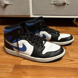 Air Jordan 1 Mid Racer Blue Size 12.5 (Read The Description)