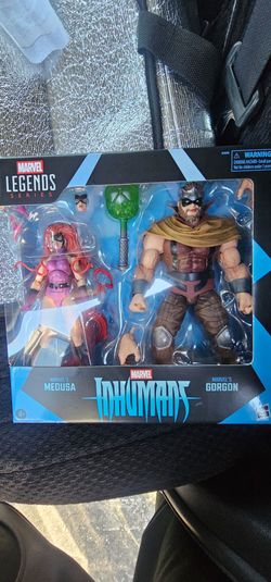 Marvel legends inhumans two pack medusa and gorgon