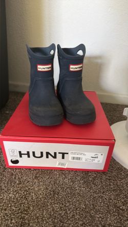 Toddler hunter boots size 12 ￼