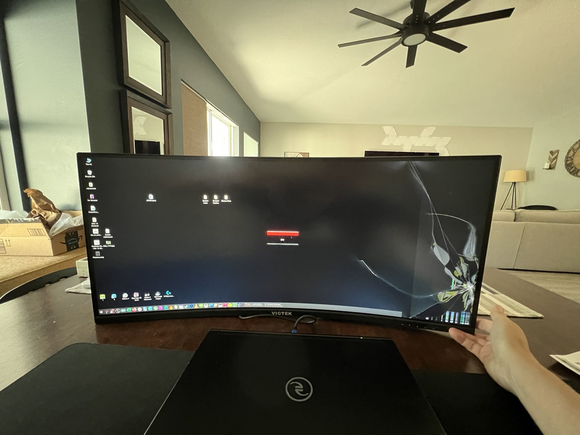Viotek GNV34DBE 34” Curved Ultrawide 21:9 Gaming Monitor (144Hz)