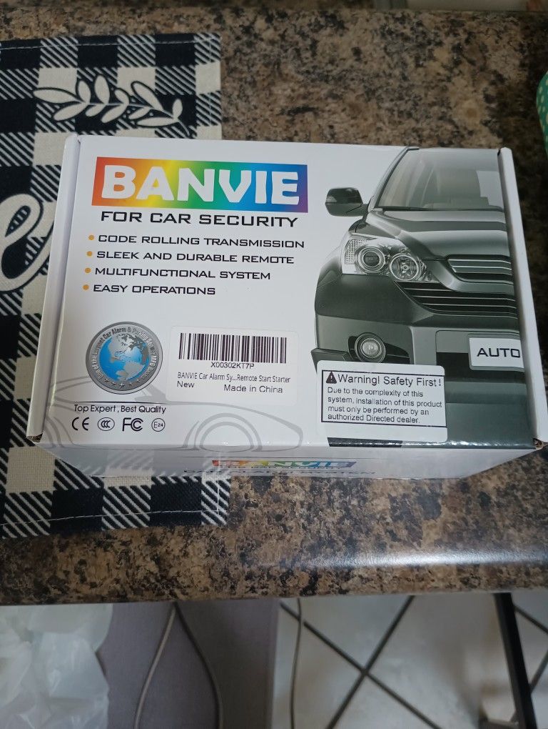 BANVIE CAR SECURITY ALARM SYSTEM
