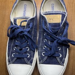 Converse CT OX Ensign Blue Sneakers 142269C Women’s 9 Men’s 7 Jean/Denim Look