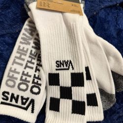 Men’s Crew Socks 2 Pk 9.5-13 Nwt