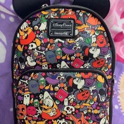 Mickey And Friends Halloween Theme Loungefly -Disneyparks 