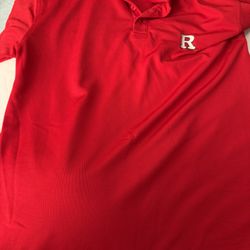 Rutgers shirt size small but fits like a medium