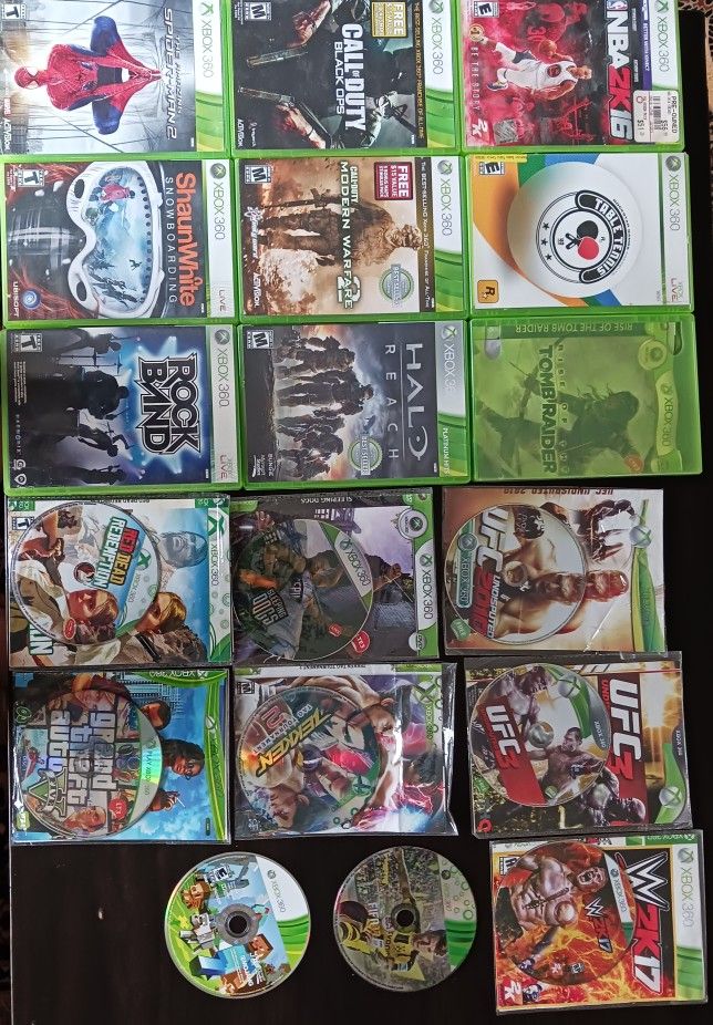 XBOX 360 Games and One Kinect Sensor