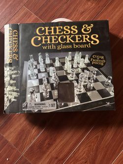 Chess/Checkers & Poker Set