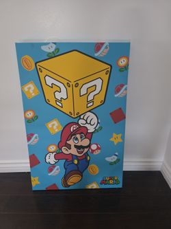 Mario brother's frame 3ft × 2ft