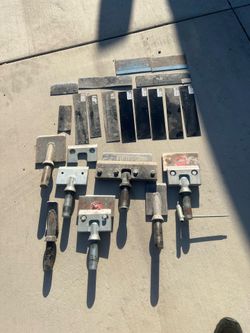 Commercial Flooring Scraper Blades & Shank Adapters Kit – Huge Lot