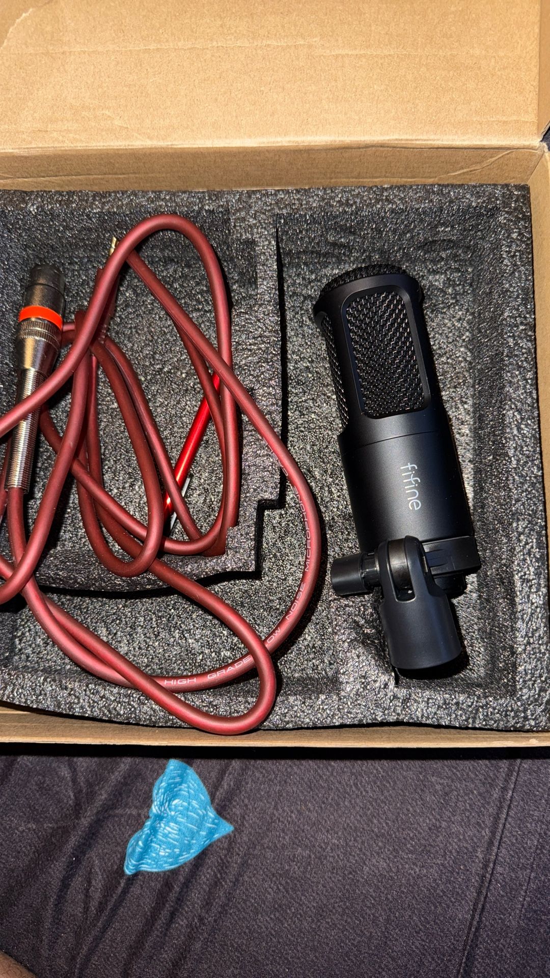 Brand New Fifine Xlr Microphone Comes With Chord