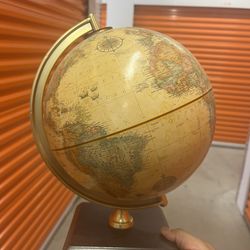 Antique Replogle 9 inch diameter Globe World Classic Series