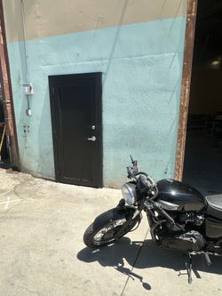 Security iron door