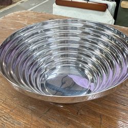 Alessi Maya Bowl Italia 18 10 Sloufalonieri Circa 1977 Stainless 8in