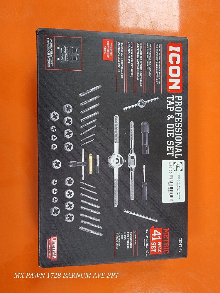 ICON 41 Piece Tap & Die Set