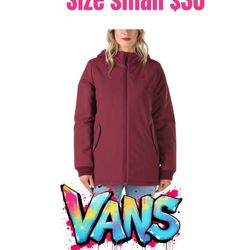 VANS INFERNO JACKET WOMEN SIZE SMALL NWT 