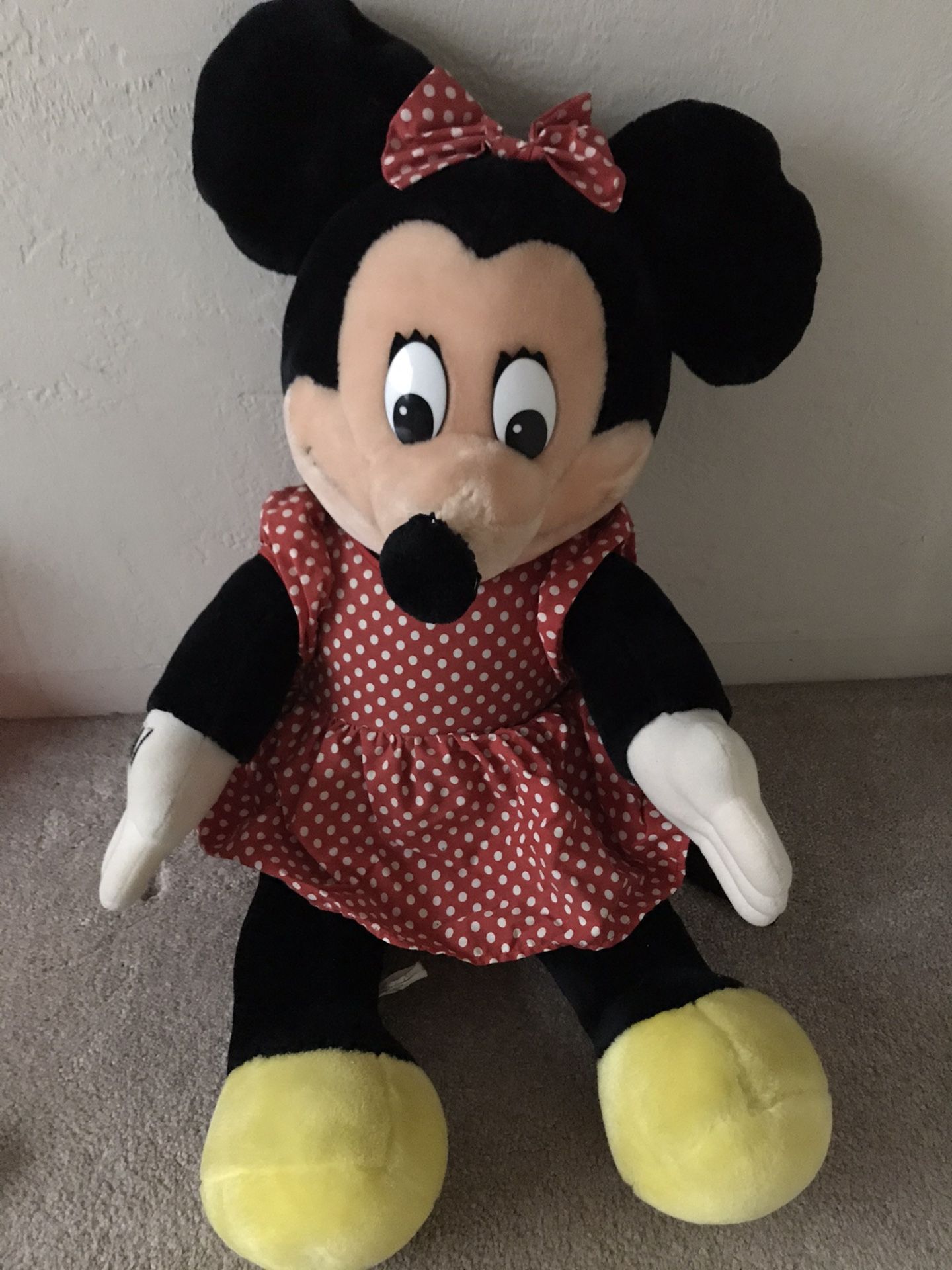 Giant Minnie Mouse Stuffed Animal