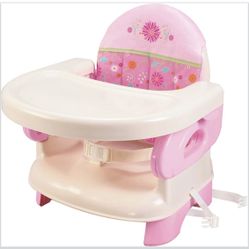 Unisex  Comfort Folding Booster Seat With Feeding Tray
