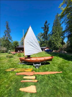 Morley Canoes Swan Lake Skiff and Sailing Kit