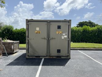 Military Shipping Container Storage