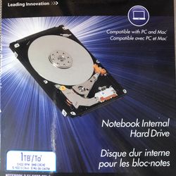 Notebook Internal Hard Drive