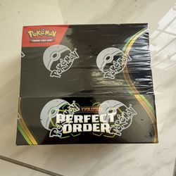 Pokemon Perfect Order Factory Sealed Booster Box