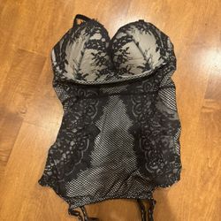 Woman, sexy Victoria’s Secret corset top shipping available