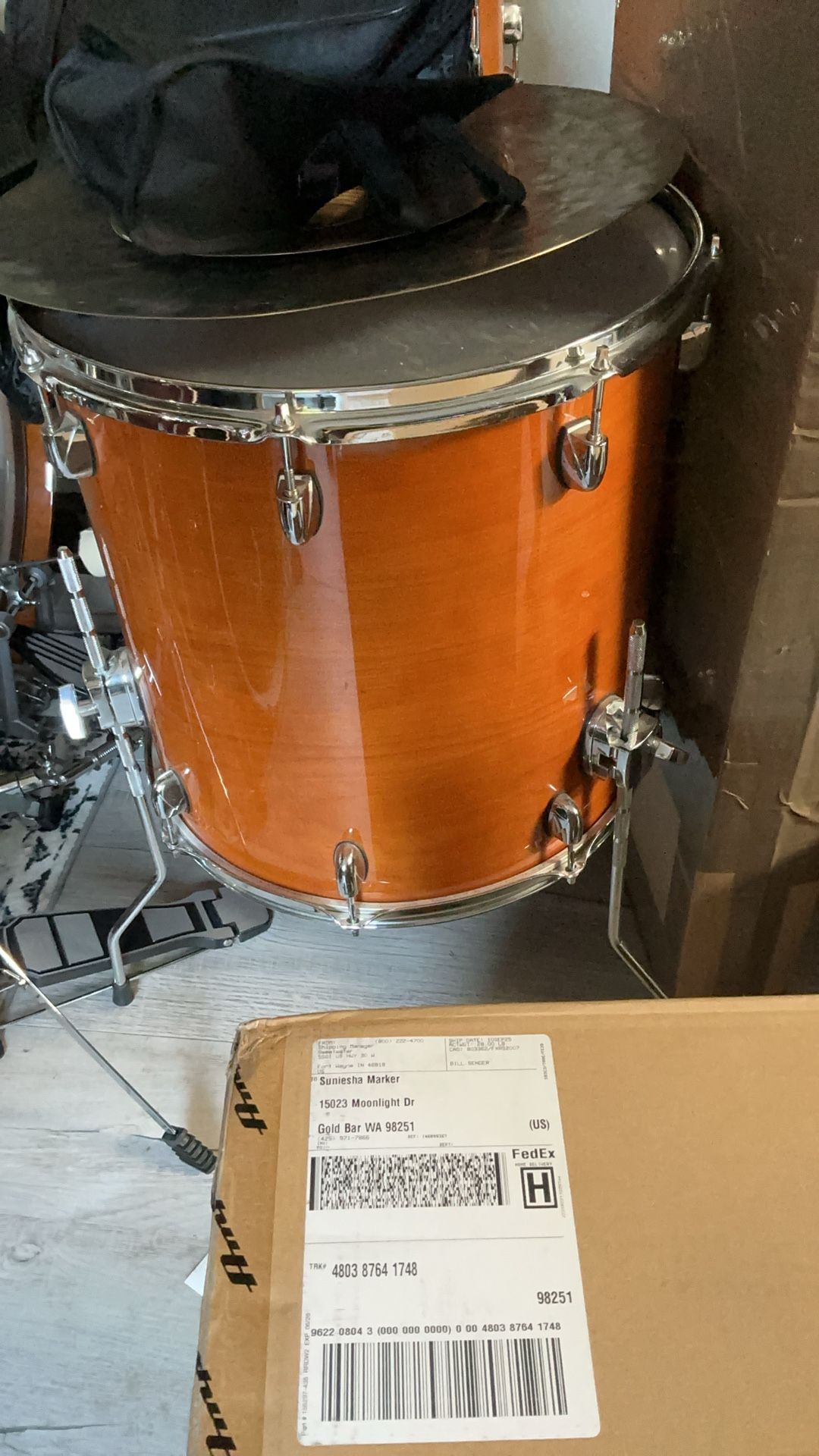 Gretsch Catalina Brand Shell (possibly Extra)