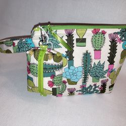 Zipper Pouch Bag Set, Colorful Cactus, Gift Bag Set