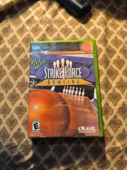 Xbox Strike Force Bowling.....$10