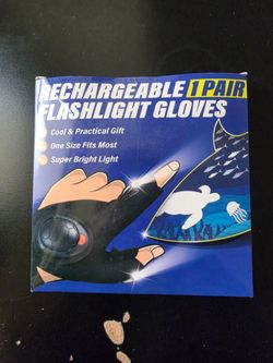 Rechargeable Flashlight Gloves 1 Pair