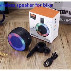 Bluetooth Speaker For Bikes / Scooters . Chargeable . Attaches To USB 
