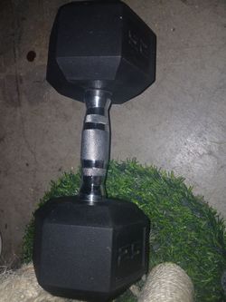 25 lb dumbell