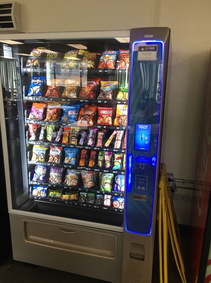 SODA AND SNACK VENDING MACHINES