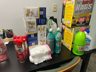 Cleaning supplies