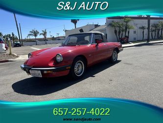 1987 Alfa Romeo Spider Graduate